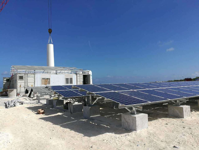 C型鋼光伏支架系統(tǒng)安裝案例